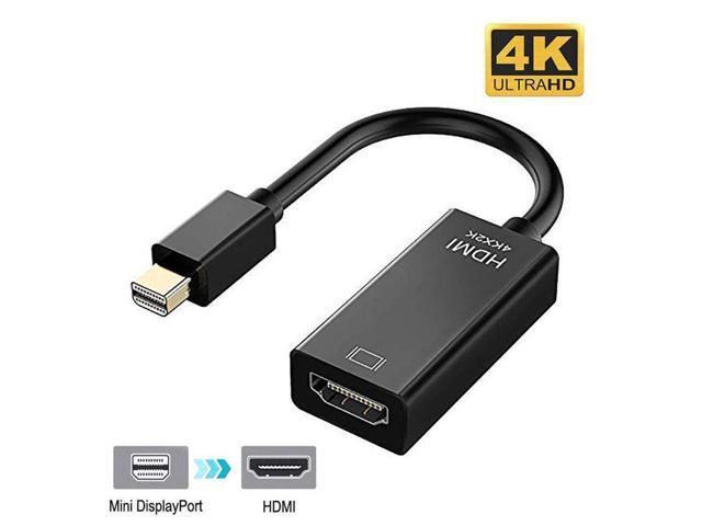 BUCIER Mini DisplayPort to HDMI, 4K Mini DP(Thunderbolt) to HDMI Converter Gold-Plated Cord Compatible for MacBook Pro, MacBook Air, Mac Mini,...
