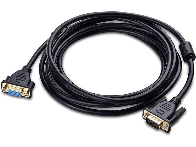 BUCIER VGA Extension Cable (VGA Cable Male to Female) - 6 Feet
