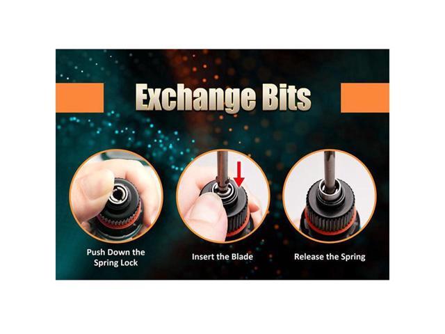 BUCIER UPT-32015D Variable-frequency Electric Screwdriver(0.4-1.5N. m) Electrician Electric Tools Power Toolkit