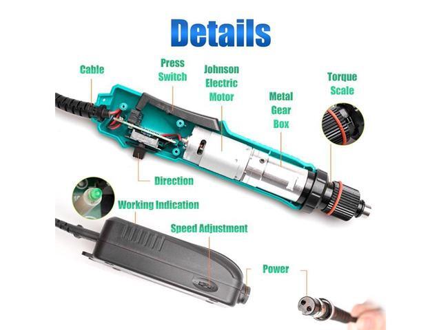 BUCIER UPT-32015D Variable-frequency Electric Screwdriver(0.4-1.5N. m) Electrician Electric Tools Power Toolkit