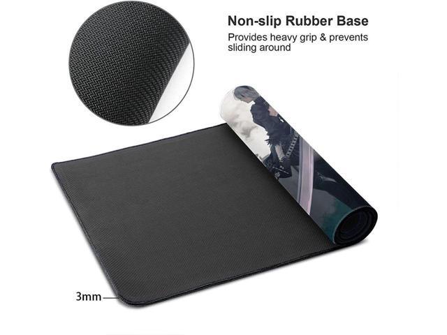 BUCIER Large Mouse Pad, Extended Gaming Mousepad Non-Slip Base Keyboard Pad,Desk Mat 24' x 14' in, Anime Mouse Pad