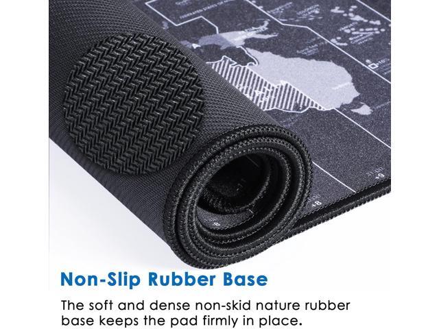 BUCIER Large Gaming Mouse Pad with Stitched Edges, Extended Mousepad with Superior Micro-Weave Cloth, Non-Slip Base, Water Resist Keyboard Pad,...