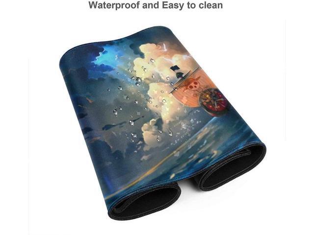 BUCIER Anime One Piece Mouse Pad,Extended Gaming Mouse Pad with Stitched Edges, Large Mouse pad with Non-Slip Rubber Base for Work & Gaming, Office...