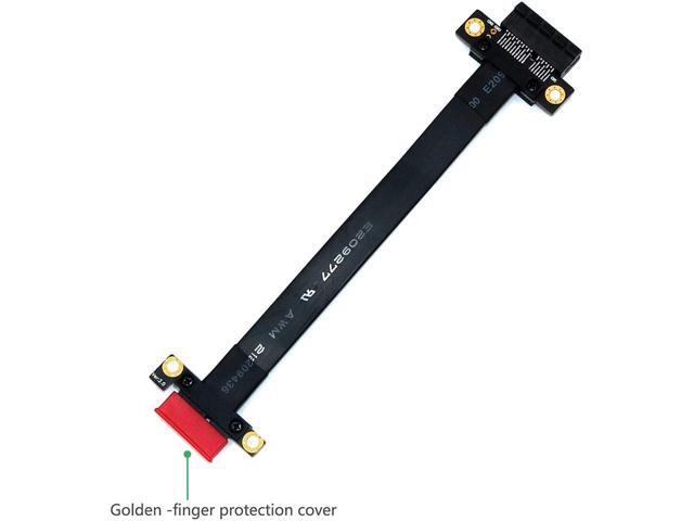 BUCIER Pci-e Extension Cable PCI-e riser Pci Express x1 Extension Cable with Gold-Plated Connector,PCI-e PCI Express 36PIN 1X Expander...