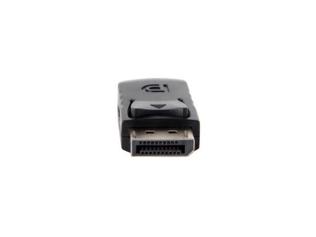 BUCIER Black DP DisplayPort Male to Mini DP DisplayPort Female Adapter for Displays HDTV Monitor