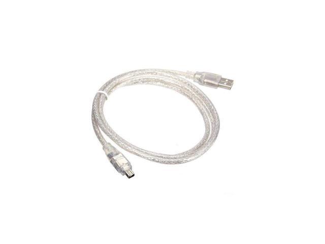 BUCIER IEEE 1394 Firewire 4 Pin Male iLink Adapter to USB Male Cord Cable 100cm for DCR-TRV75E DV