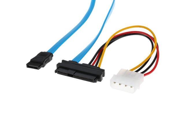 BUCIER SATA to SAS Cable SAS SATA Cable Adapter SAS to SATA Hard Disk Cable Cord SFF-8482 SAS Cable 29P to 1* SATA 7PIN hdd Cable 70cm