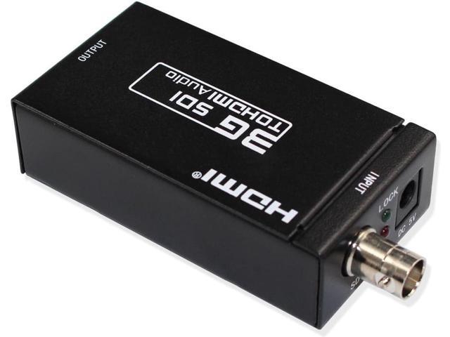 BUCIER SDI to HDMI Converter Adapter Mini 3G HD Sdi Hdmi Adapter for SD-SDI, HD-SDI and 3G-SDI Signals