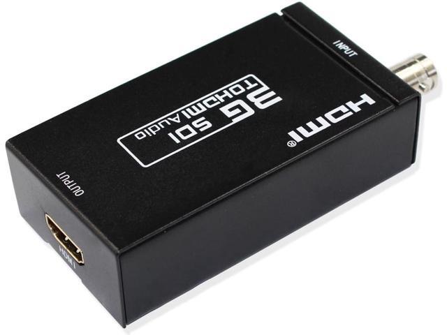BUCIER SDI to HDMI Converter Adapter Mini 3G HD Sdi Hdmi Adapter for SD-SDI, HD-SDI and 3G-SDI Signals