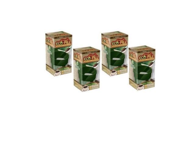 Perfect Pod Eco-Fill Refillable Capsule for K-cup Brewers - 4 Pack