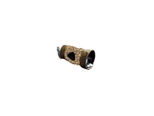 Leopard Print Crinkle Cat Tunnel