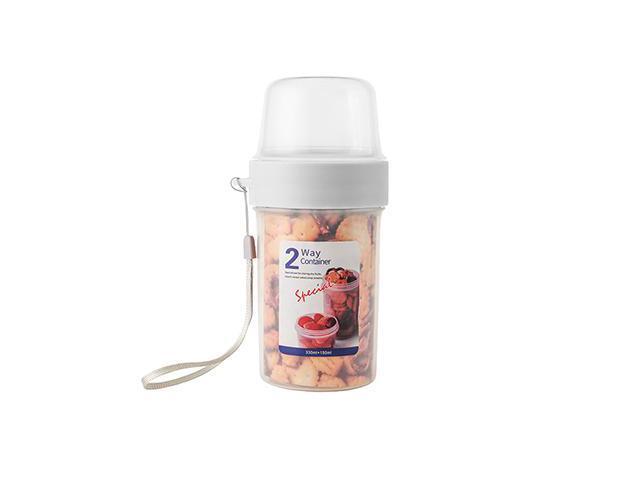 2-Way Meal Prep Container with Detachable Top - 330mL