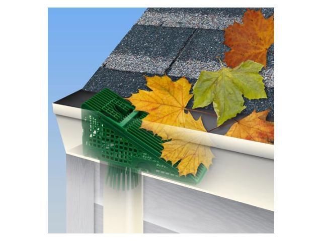 EZ Clean Downspout Wedge - Set of 4 - No Tools Required