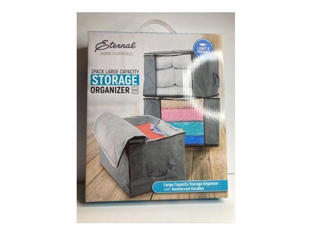 Large Capacity Storage Organizer - 3 Pack