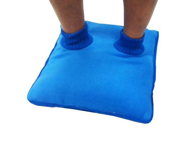 Fleece Throw and Foot Warming Pillow Set