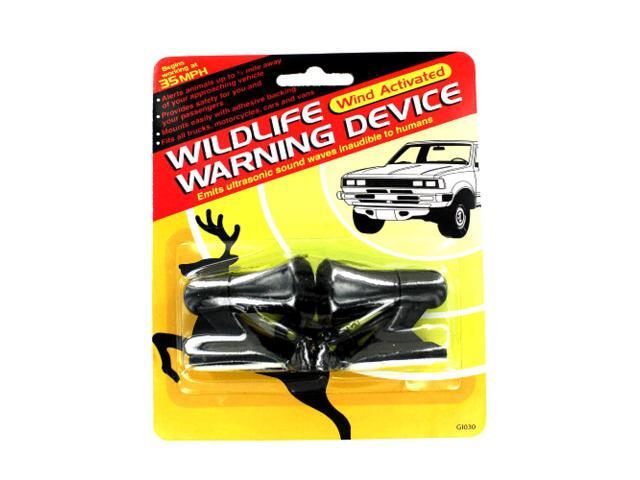 Ultrasonic Wildlife Warning Whistles 2-Pack for Cars & Motorcycles