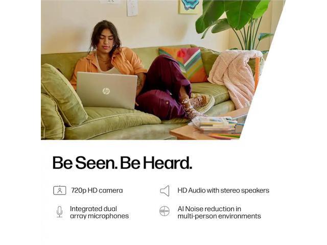 HP - 15.6" Laptop - Intel Core i3 N305 2023 - 8GB Memory - 128GB UFS - Natural Silver - image 6