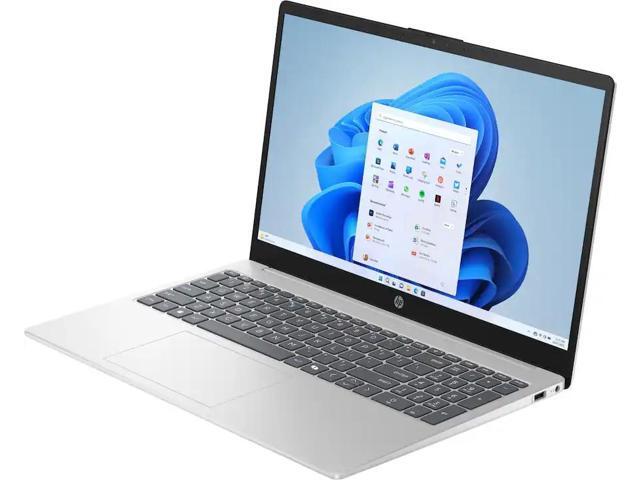 HP - 15.6" Laptop - Intel Core i3 N305 2023 - 8GB Memory - 128GB UFS - Natural Silver - image 5