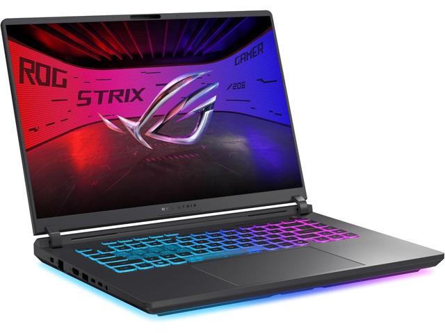 ASUS - ROG Strix G16 16" FHD 165Hz Gaming Laptop - AMD Ryzen 9 HX - 16GB RAM - NVIDIA GeForce RTX 5070 Ti - 1TB SSD - Eclipse Gray - image 4