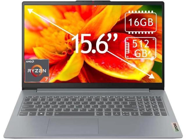 Lenovo - IdeaPad Slim 3 15.6" Full HD Touchscreen Laptop - AMD Ryzen 7 5825U 2025 - 16GB Memory - 512GB SSD - Arctic Grey - image 8