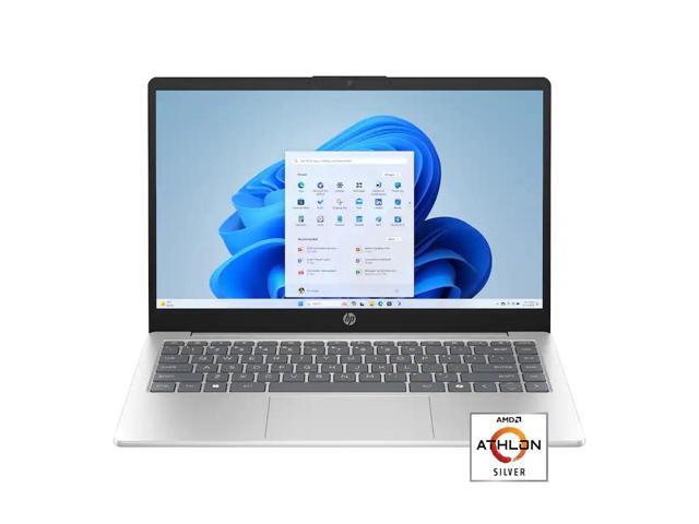 HP - 14" Laptop - AMD Athlon Silver 7120U (2022) - 4GB Memory - 256GB SSD - Natural Silver - image 2