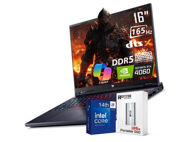 Acer Predator Helios Neo 16 Gaming Laptop, 16' 165Hz WUXGA Display, Core i9-14900HX(5.80 GHz), GeForce RTX 4060, RGB Backlit Keyboard, Copilot AI...