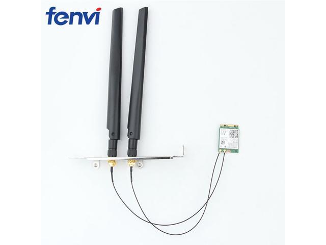 867 mbps para intel banda dupla sem fio ac 8265 kit de mesa bluetooth 4.2 802.11ac m.2 8265ngw wifi cartão com 2x6 dbi antena