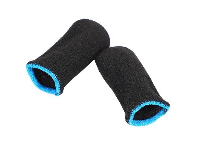 18-Pin Carbon Fiber Finger Sleeves for PUBG Mobile Games Contact Screen Finger Sleeves(12 Pcs)