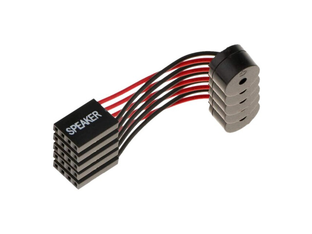 5Pcs Motherboard Speaker Buzzer PC Computer Motherboard Internal Beep Buzzer for Computer Repair