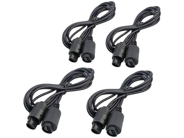 4 Pack 6Ft N64 Controller Extension Cable Cord for Nintendo 64 N64 Controller