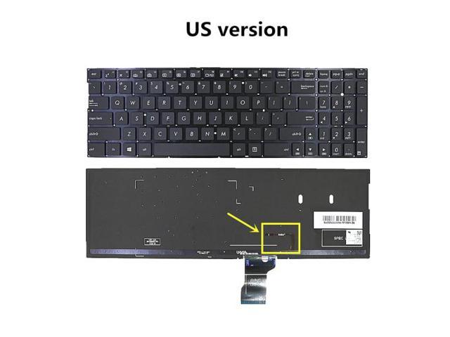 Laptop US/RU/UA Backlight Keyboard Cover case for Asus zenbook UX560 UX560UA UX560UQ UX560UX UX560UXK UX560UQK Q524UQ Q534U
