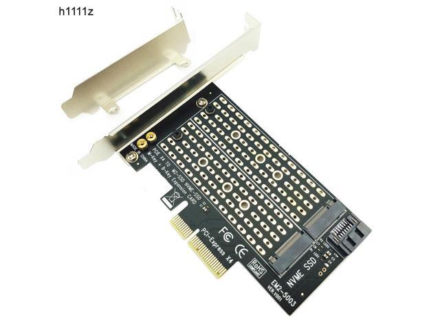 PCI Express PCIE to M2 Adapter NVME SATA M.2 SSD PCIE Adapter NVME/SATA M2 PCI E Adapter SSD M2 to SATA PCI-E Card M Key + B Key