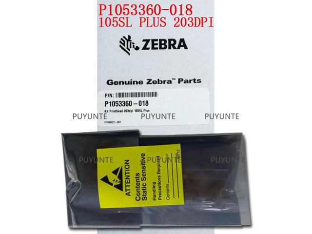 P23740-25 P1053360-018 Printhead for Zebra 105SLPlus 105SL Plus Thermal Label Printer 203dpi print head