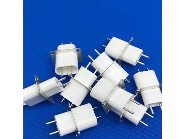 10pcs Microwave Oven Magnetron Socket 4pin Magnetron Plug with Capacitor For Midea /Galanz/ Haier Repair Parts photo