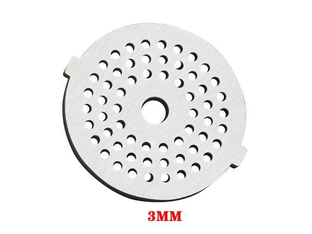 6pcs 5# Meat Grinder Stainless Steel Mincer Hole Plate Shredder Disc Blade for Home Meat Grinder Machine Accessories photo