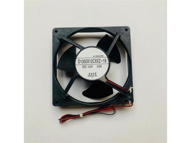 DC12V 0.33A Compressor Fan D1350X12CXXZ-18 Spare zer Cooler For Servo Refrigerator Fridge Cooling Fan photo