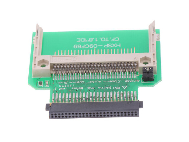 Compact Flash CF To 1.8' IDE 50 Pin Converter Adapter Hard Drive Riser Card Adaptator