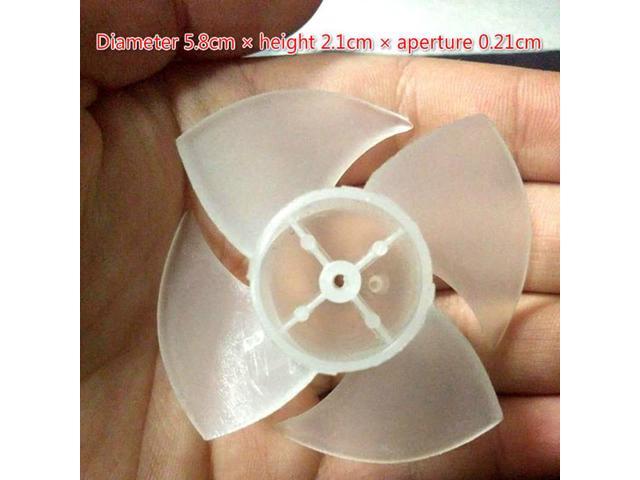 /1 pcs/4 blades plastic fan blade for hair dryer photo