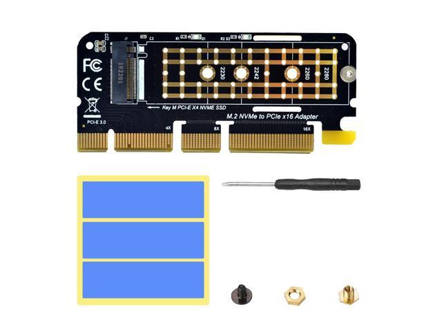 NVME Adapter M.2 NVME PCIE to M2 Adapter SSD M2 NVME PCI Express X16 X8 X4 Raiser M.2 PCIE SSD PCI-E M.2 Adapter Add On Card