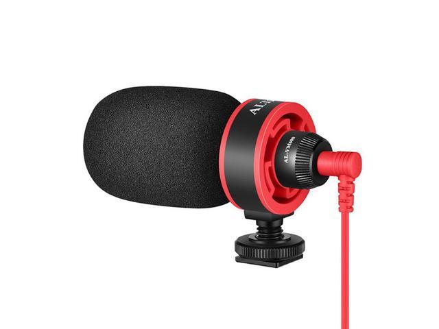 Professional Supercardioid Condenser Microphone Interview Mic For DSLR Camera
