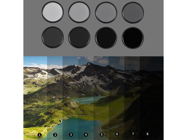 EF-R Optical Glass 43mm ND Filter Multilayer Coating For Canon Nikon Camera Lens