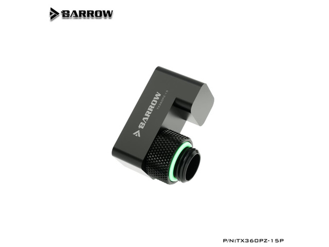 Barrow G1/4 360°rotation offset adapter POM portable edition 15MM TX360PZ-15P