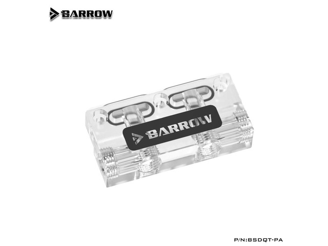 Barrow BSDQT-PA Acrylic L-Steer Graphics Card Cold Head Bridge Head Modification Kit