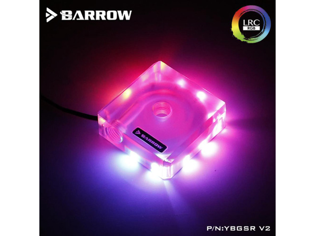 Barrow Acrylic DDC pump modified upper cover LRC2.0 version YBGSR V2