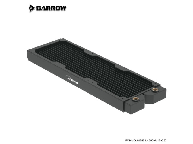 Barrow Thick 30mmDabel-30a 360MM series Radiator High-density single-wave copper water cooling row 360MM