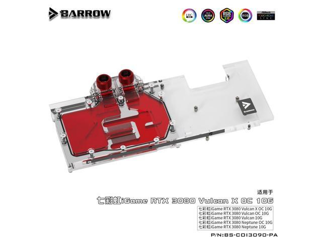 Barrow BS-COI3090-PA colorful Vulcan 3090 full coverage graphics card cold head radiator