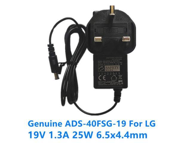 UK Plug ADS40FSG-19 19V 1.3A 25W 19V 0.84A AC Adapter For LG E1948S E2242C E2351VZ E1942CA IPS224 Power Supply Charger