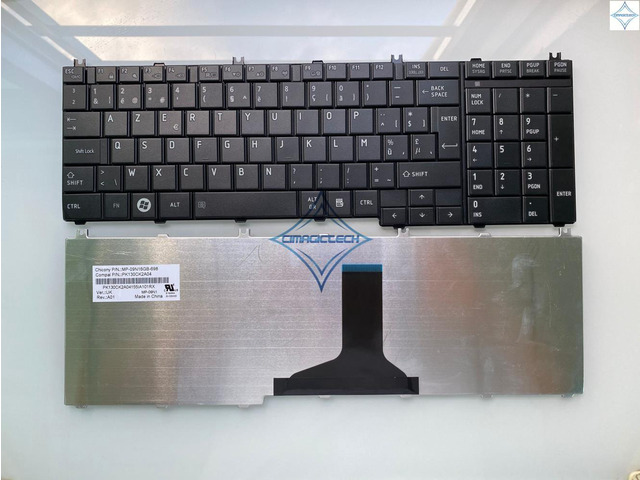 for Toshiba C650 C655 C655D C660 C670 L650 L655 L660 L670 L675 L750 L755 BE Belgian Belgium AZERTY Clavier Laptop Keyboard