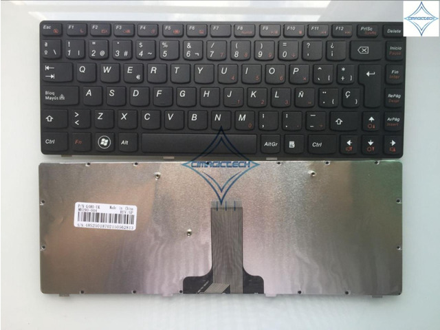 OEM for Lenovo G480 G485 B480 B485 Z380 Z385 Z480 SP spanish notebook laptop keyboard teclado