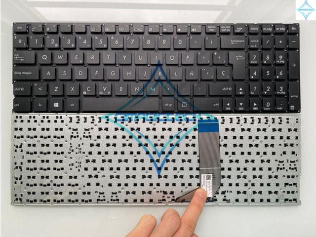 For ASUS X556 X556U X556UA X556UB X756 X756U X756UA X756UB A556 K556U F556U LA LATIN SP Spanish Laptop Keyboard Teclado